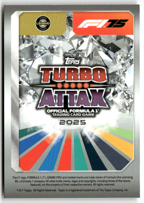 Topps F1 Turbo Attax 2025 Formel 1 No. 295 Sir Jackie