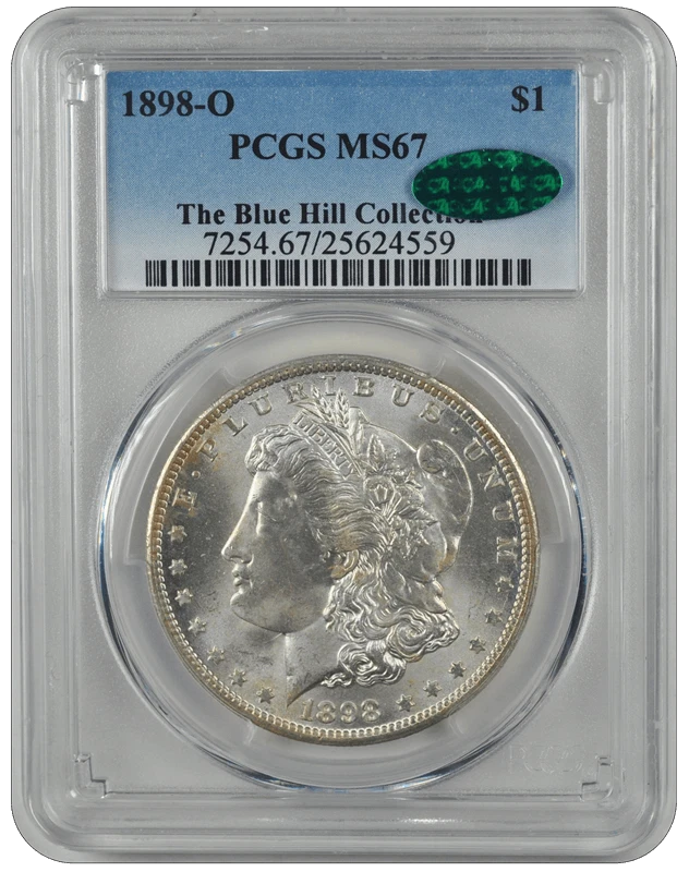 コレクション PCGS MS67 MS 67 Graded 1898 Year Morgan US Dollars (1878-1921) for sale | eBay