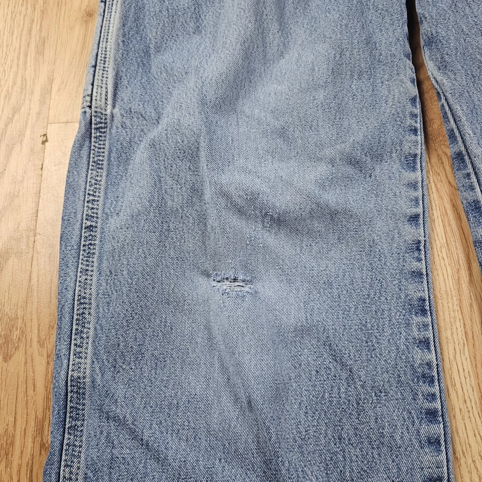 Jeans Dickies Carpenter Masculino 36x34 Azul Perna Reta Jeans Martelo Loop Work - Imagem 2 de 4