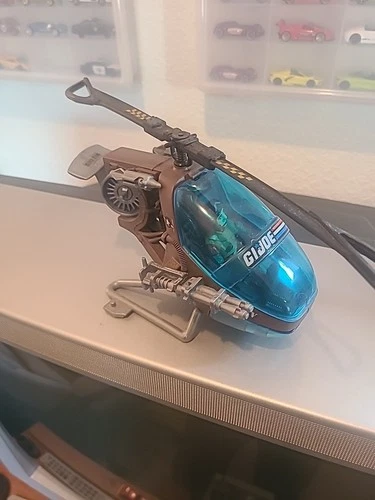 Vintage G.I. Joe Locust Helicopter Vehicle Vintage Toy 1990 .
