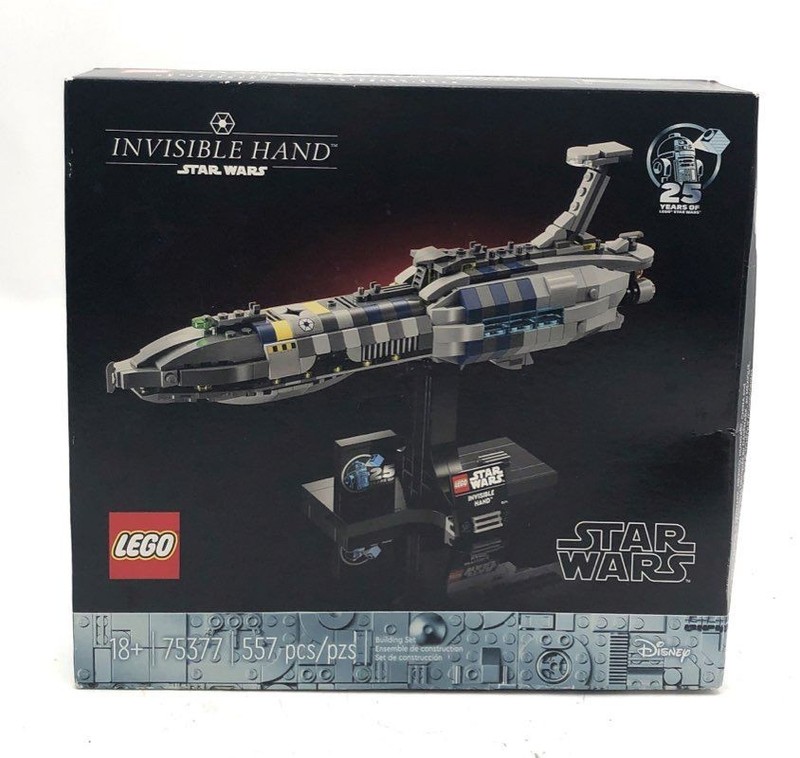 LEGO Star Wars Invisible Hand 75377 25th Anniversary Starship Collection Sealed