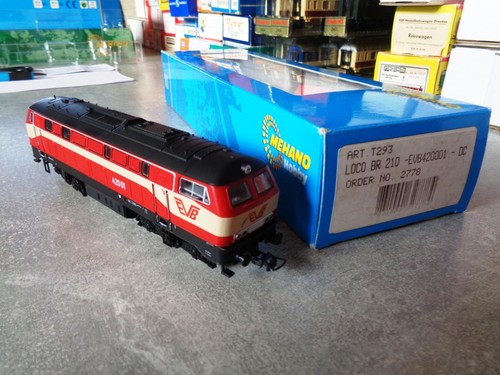 MEHANO T293 - Diesellok BR210 EVB 42001 mit Schlußlichter in OVP - ANALOG 01M | Condition: Gebraucht