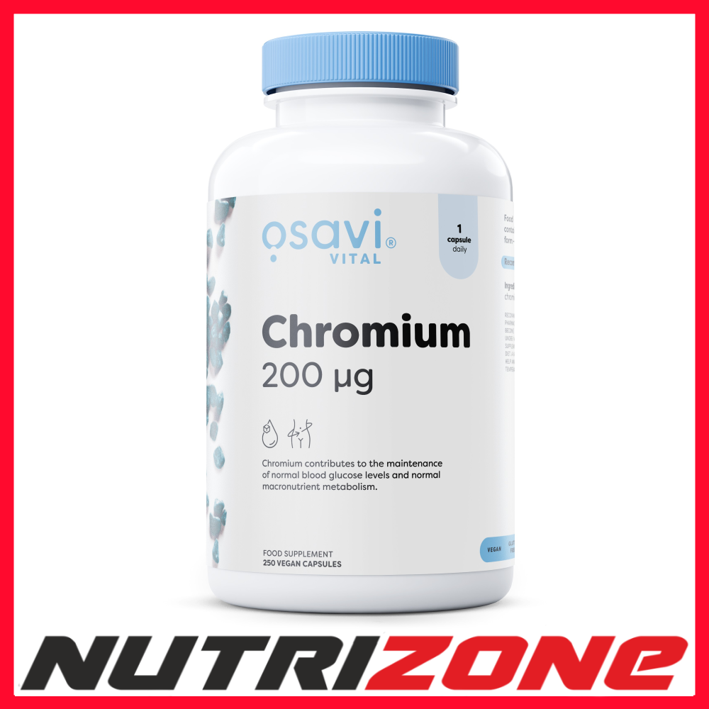 Osavi Chromium, 200Mcg - 250 Vegan Caps - Image 2