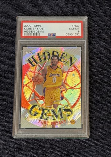 2000 Topps Hidden Gems Kobe Bryant #HG3 card