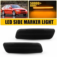 AUXITO LED Amber Side Front Marker Signal Light Indicator For Scion Toyota Lexus