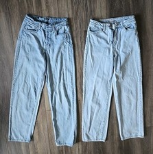 Lot of 2- Jeans Size 3  4 Womans/teen Light Denim, Distressed