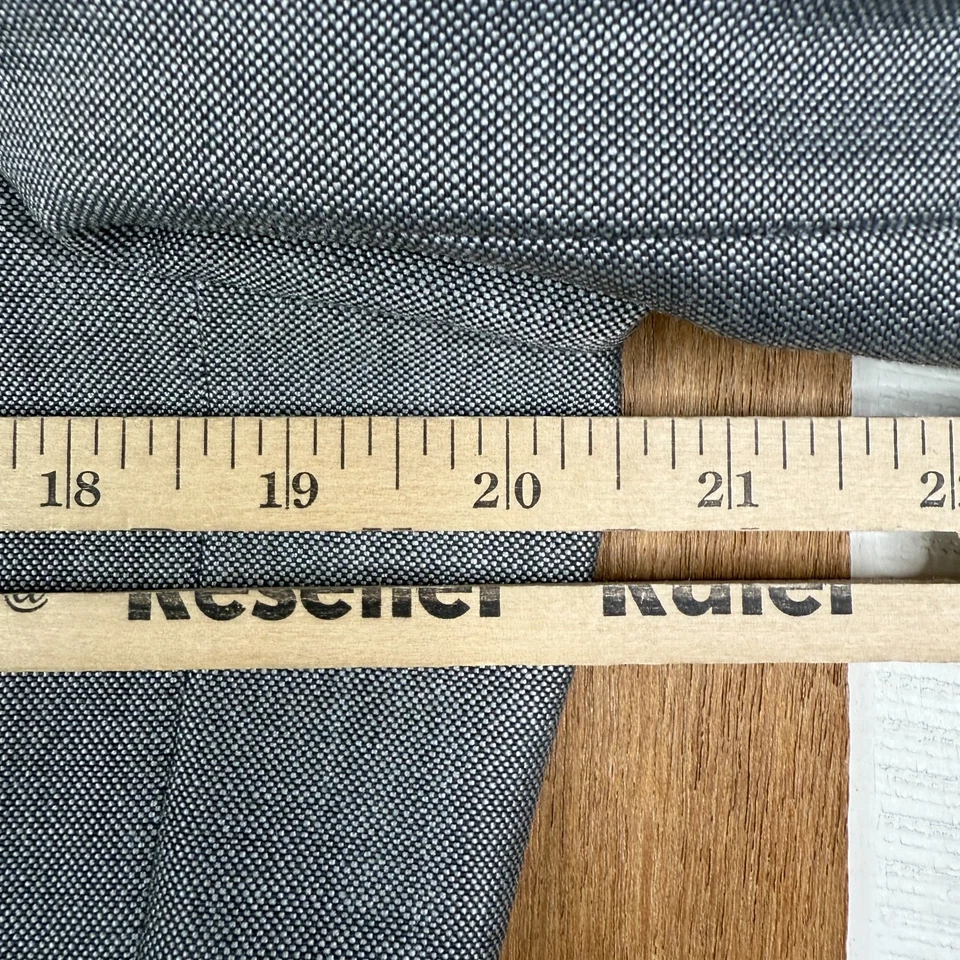 Traje Alexandre Para Hombre 40R Gris Plateado Doble Pecho 4x1 Lana Mohair Lona 30x31 Foto 3 de 4