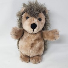 Dakin Brown Hedgehog Plush 1982 8" Nutshells Korea Stuffed Animal