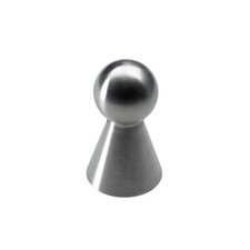 HETTICH M&ouml;belknopf, &Oslash; 16 mm, Edelstahl seidenmatt