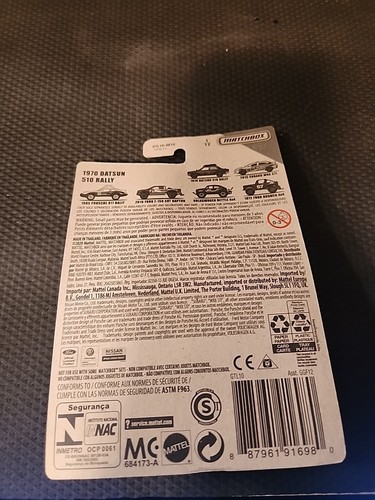 2020 Matchbox Off Road Rally Series #1 1970 Datsun 510 Rally - Picture 2 of 2