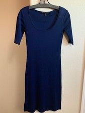 Ralph Lauren Womens XS Navy Bodycon Dress