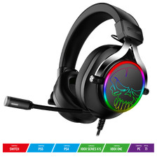Casque Gamer 7.1 RGB XPERT H600 Virtuel PC, Switch, PS5 / PS4, XBOXONE-SERIES