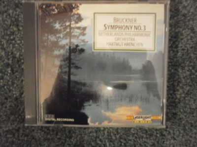 BRUCKNER SYMPHONY NO.3 CD Netherlands P.O. Harmut Haenchen - LaserLight 14-002