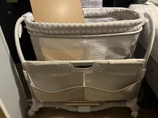 Ingenuity 10197 Baby Crib Bedside Bassinet Mattress - White