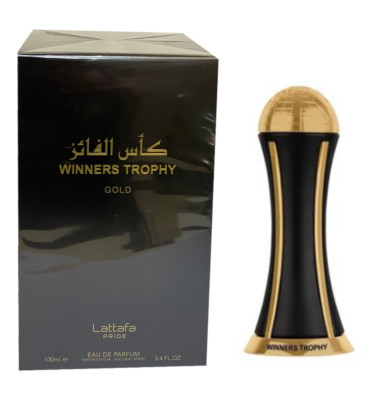 Lattafa Pride WINNERS TROPHY GOLD  Eau De Parfum Spray 3.4 oz 100 ml Sealed Box