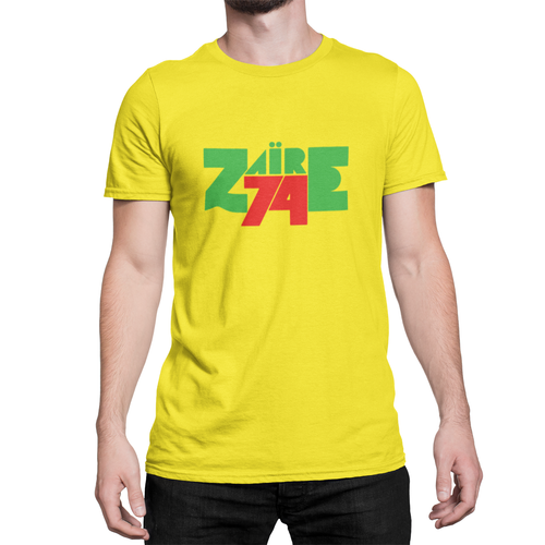 ZAIRE 74 Mens ORGANIC T-Shirt African 