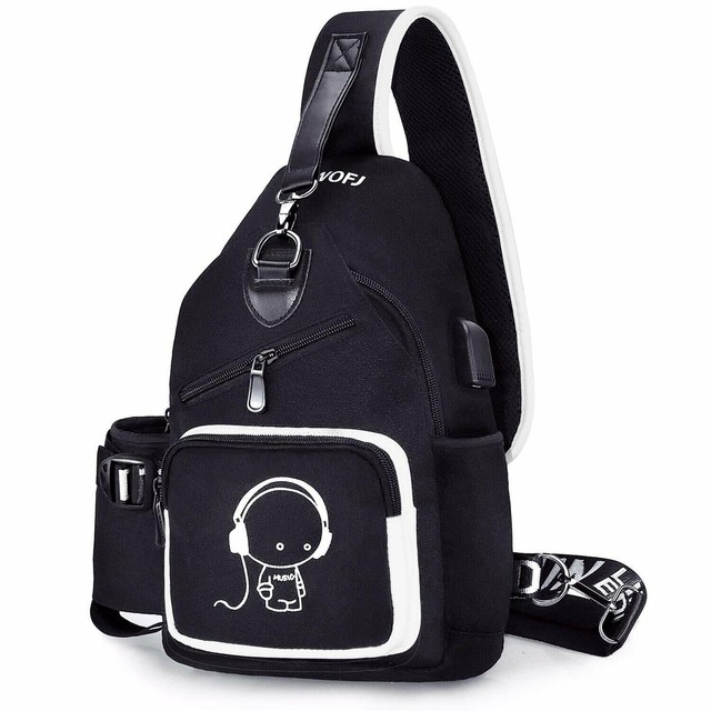 crossbody chest bag men's