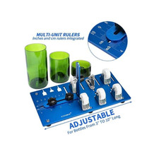 Glass Bottle Cutter Upgraded Bottle Cutting Machine for Cutting Round Bottles