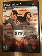 SINGSTAR AMPED - PS2 - COMPLETE WITH MANUAL - FREE S/H - EE 