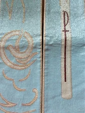 Baptism Light Blue Stole for Priest/Minister from Ecumenicus