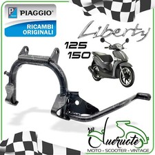 CAVALLETTO CENTRALE NERO LIBERTY 125 150 IGET SPORT 2015-2025 PIAGGIO ORIGINALE