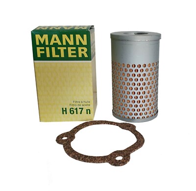 Original MANN Ölfilter H617N inkl. Dichtung passend für Deutz Fahr und Fiat