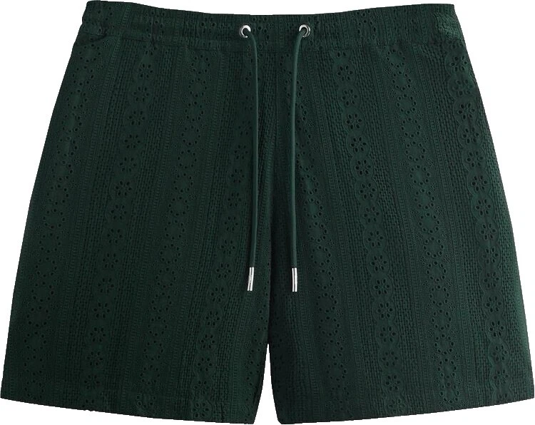 Pantalones cortos 80s geométrica para hombres