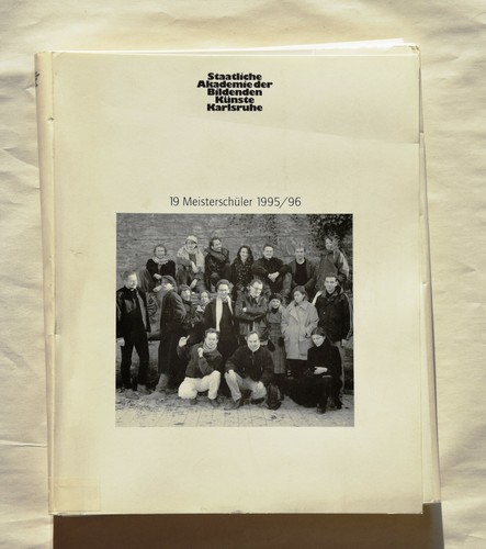 19 Meisterschüler 1995/96 Staatliche Akademie der Künste Karlsruhe (17 HEFTE) - 第 1/1 張圖片