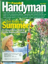 2003 The Family Handyman Magazine: Low-Maintenance Decking/Backyard Paths/Founta