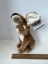 Vnitage Wildlife Artists, Inc. 10" Plush Realistic Jack Rabbit  Toy 1995, Tags