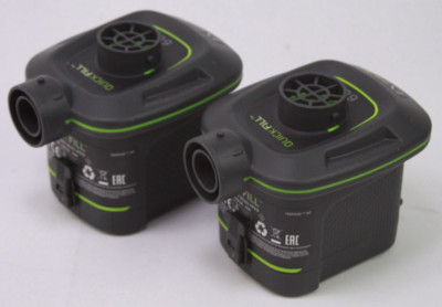 2X INTEX QuickFill Battery Pump: Inflates and Deflates Air Mattresses, Kayak