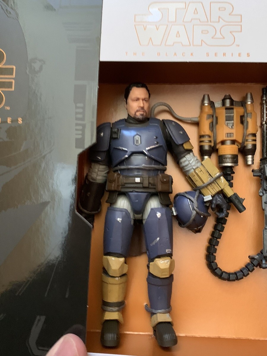Figurine STAR WARS SDCC Paz Vizla Jon Favreau black series 6 The Mandalorian