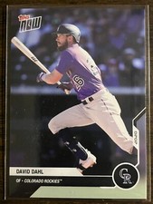 2020 Topps Now #OD-391 David Dahl Colorado Rockies