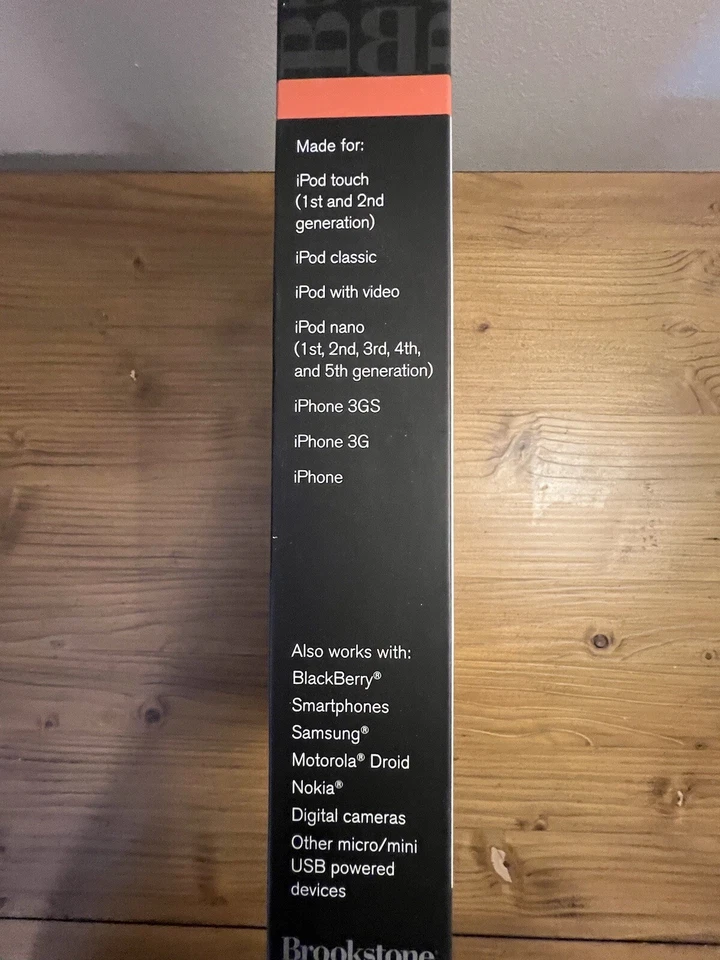 НОВЫЙ BROOKSTONE 4-WAY ПИТАНИЯ НАСТЕННАЯ РОЗЕТКА USB 9 И 12 ВОЛЬТ IPHONE IPOD - Изображение 4 из 4