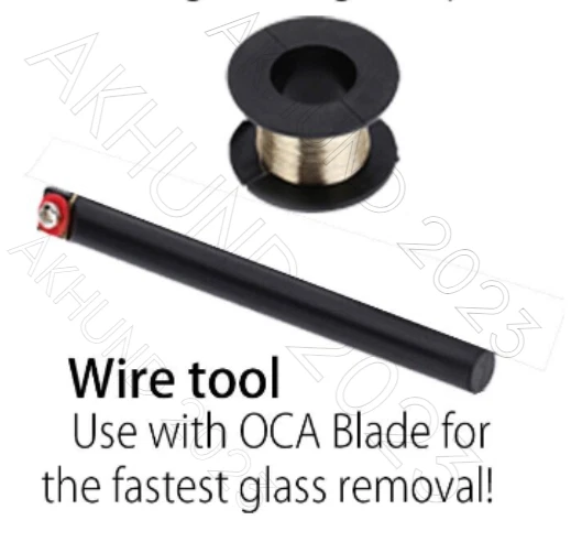 Repuesto de pantalla de lente de vidrio frontal LOCA herramienta de pegamento para Samsung Galaxy S10 Foto 4 de 4