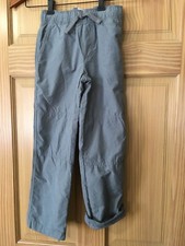 NWT Gymboree Boys Pull on Pants Gray Jersey Lined Gymster Outlet 4,5
