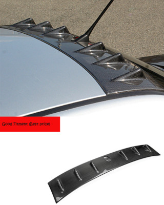 For Evolution EVO 7 8 9 Vor-style carbon Rear Roof Air Generator Wing spoiler