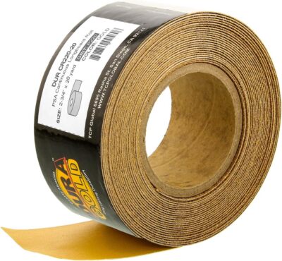 Dura-Gold Premium 220 Grit Gold PSA Longboard Sandpaper 20 Yard Long Continuous 