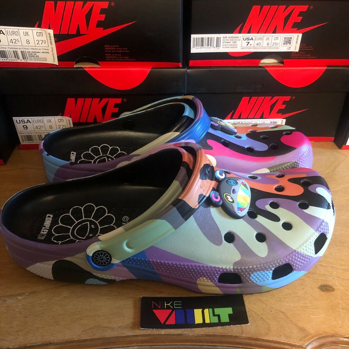 Size 12 - Takashi Murakami x ComplexCon x Crocs Classic Clog Size 12 - Takashi Murakami x ComplexCon x Crocs Classic Clog