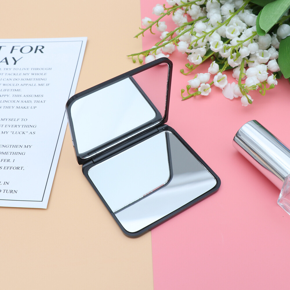 Makeup Mirror Folding Pocket Makeup Mirror Handbag Mirror Makeup Mirror Handheld-image
