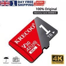 Micro SD Cards 1TB High Speed Class 10 Flash Card Memory Card Ultra Universal