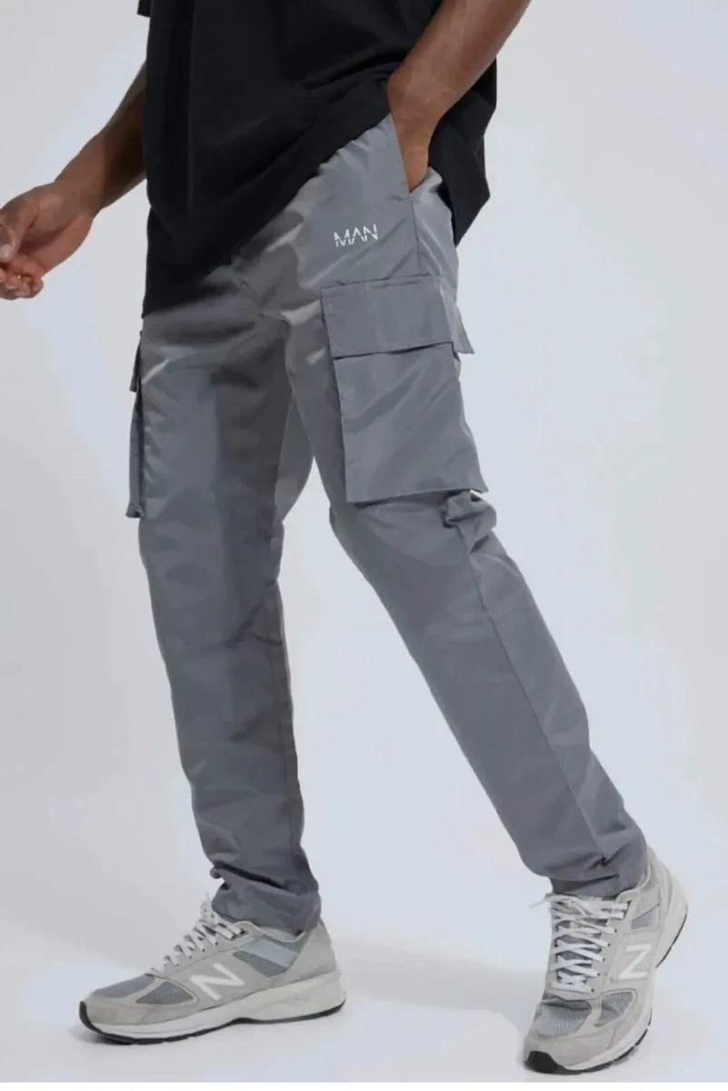 Boohoo skinny cheap joggers