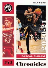 2020-21 Panini Chronicles - Chronicles #17 Pascal Siakam