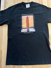 Festival of Arts Laguna Beach CA Graphics BLACK Tshirt - Adult Sz S