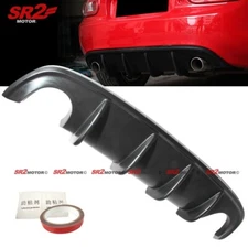 For 2009-2015 Mazda Miata MX5 GT NC2 NC3 Shark Fin Rear Body Bumper Lip Diffuser