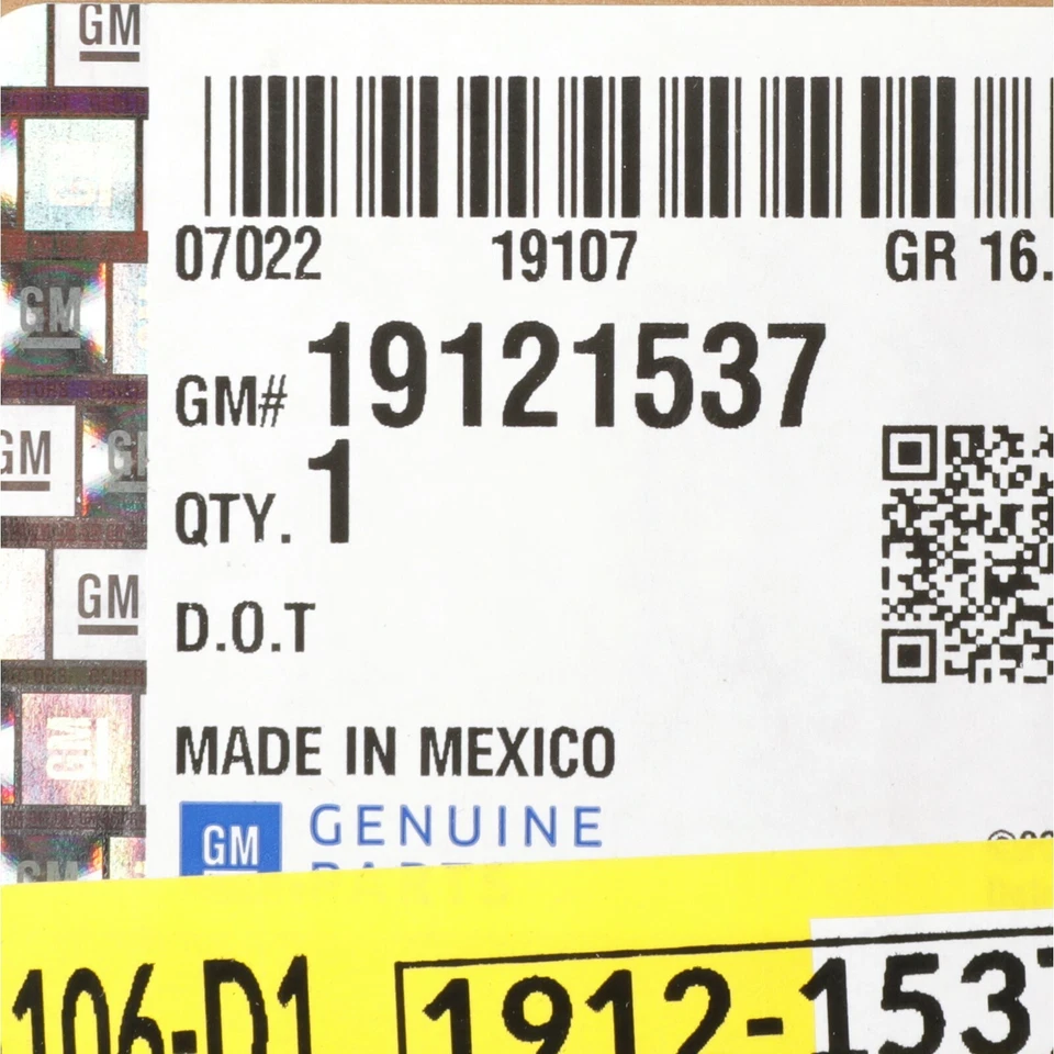 2007-2013 SILVERADO SIERRA TAHOE YUKON DRIVERS SEAT BELT BUCKLE BLACK # 19121537 — 第 3/3 张图片