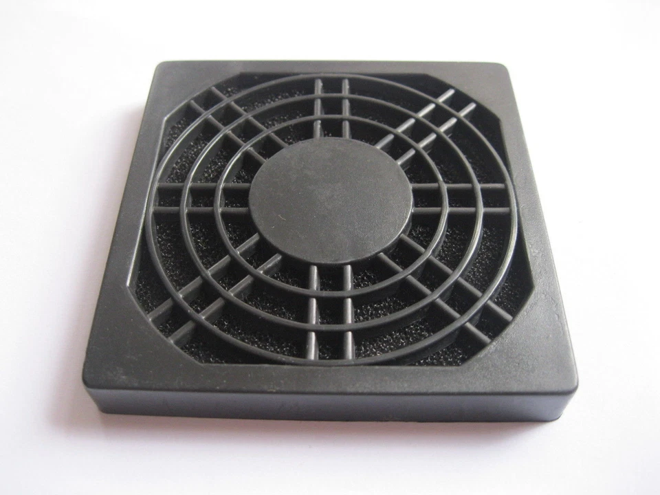 20 pcs Dustproof Dust Filter Used For DC Fan 70x70mm 70mm 7cm Black New  - Image 2 of 3