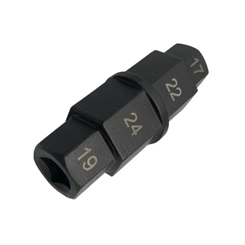Motorcycle Front Rear Wheel Axle Hex Spindle Driver Removal Tool 17 19 22 24mm - Image 4 of 4