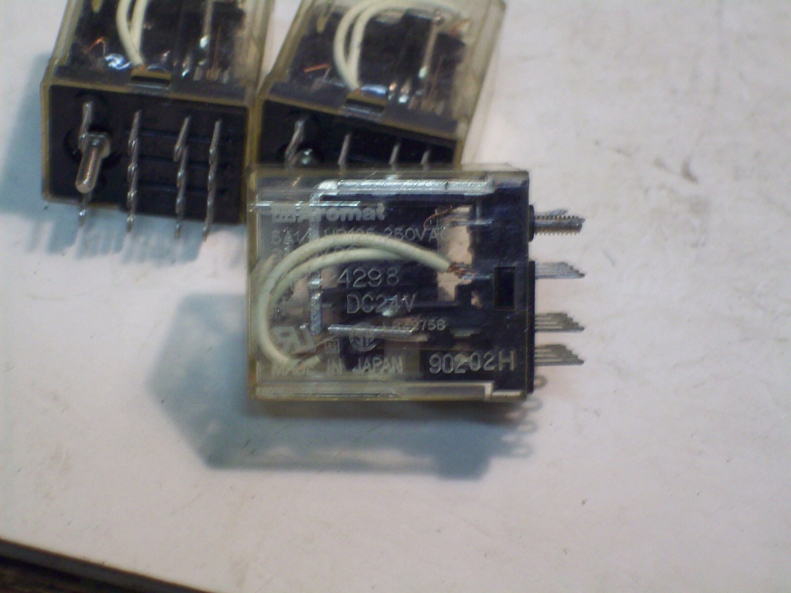 Aromat NF4-24V-C 4PDT 24VDC 2A 2K Ohm Flatpak Relay - New, PCB Mount