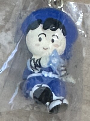 Japanese Netsuke Charm Blue Boy